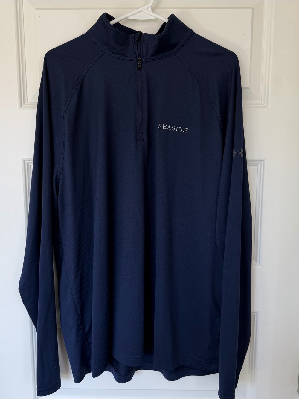 Under Armour Navy Quarter-Zip Performance Pullover